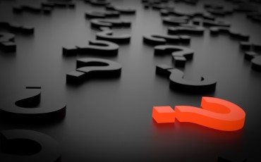 Question marks dispelling myths