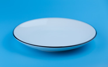 Satiety empty plate