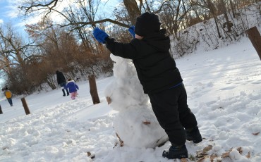 Outdoor Winter Activities Snowman
