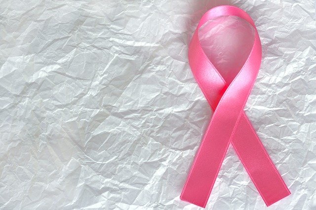 Blog image of pink ribbon: excess weight and breast cancer