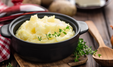 Comfort foods example: mashed potatoes